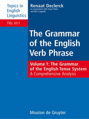 cover image of The Grammar of the English Tense System